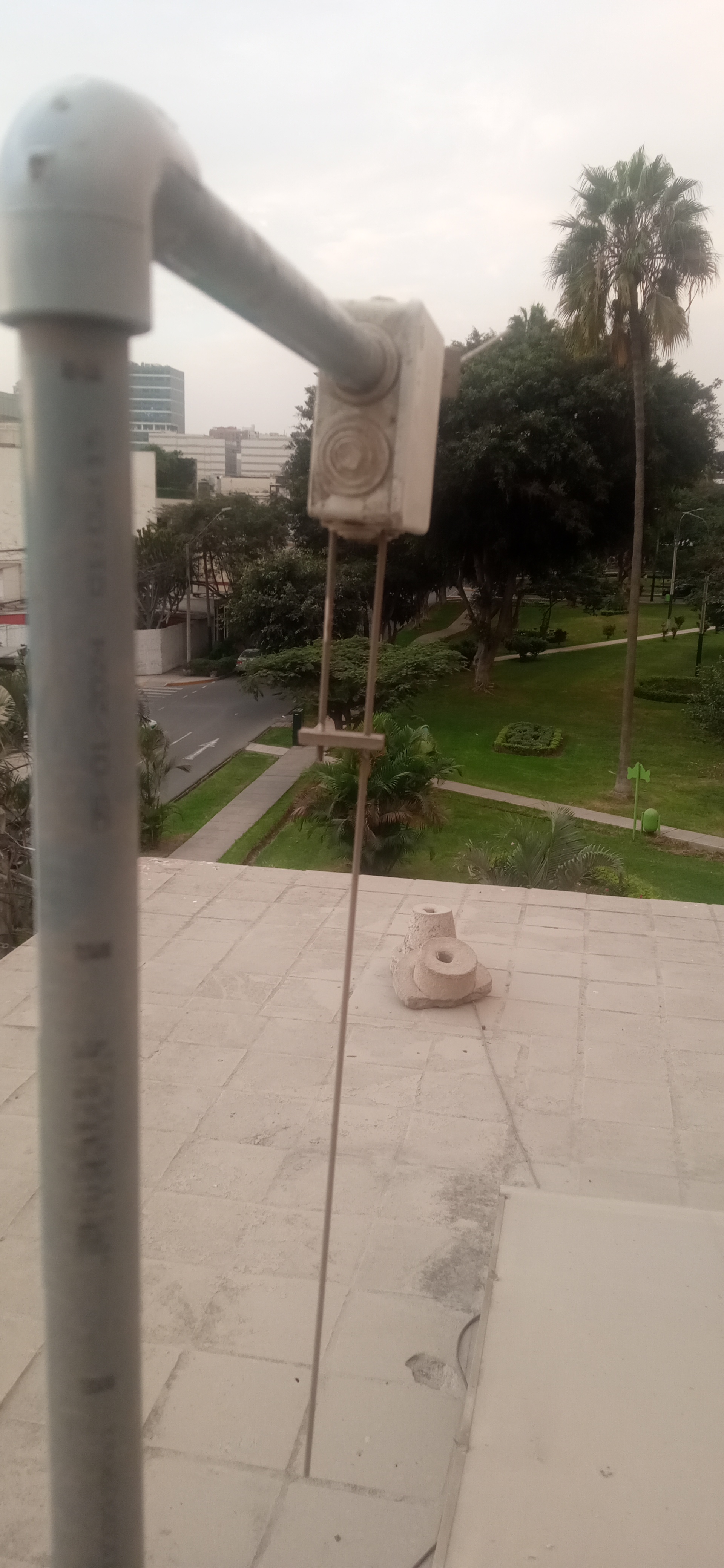 en el techo