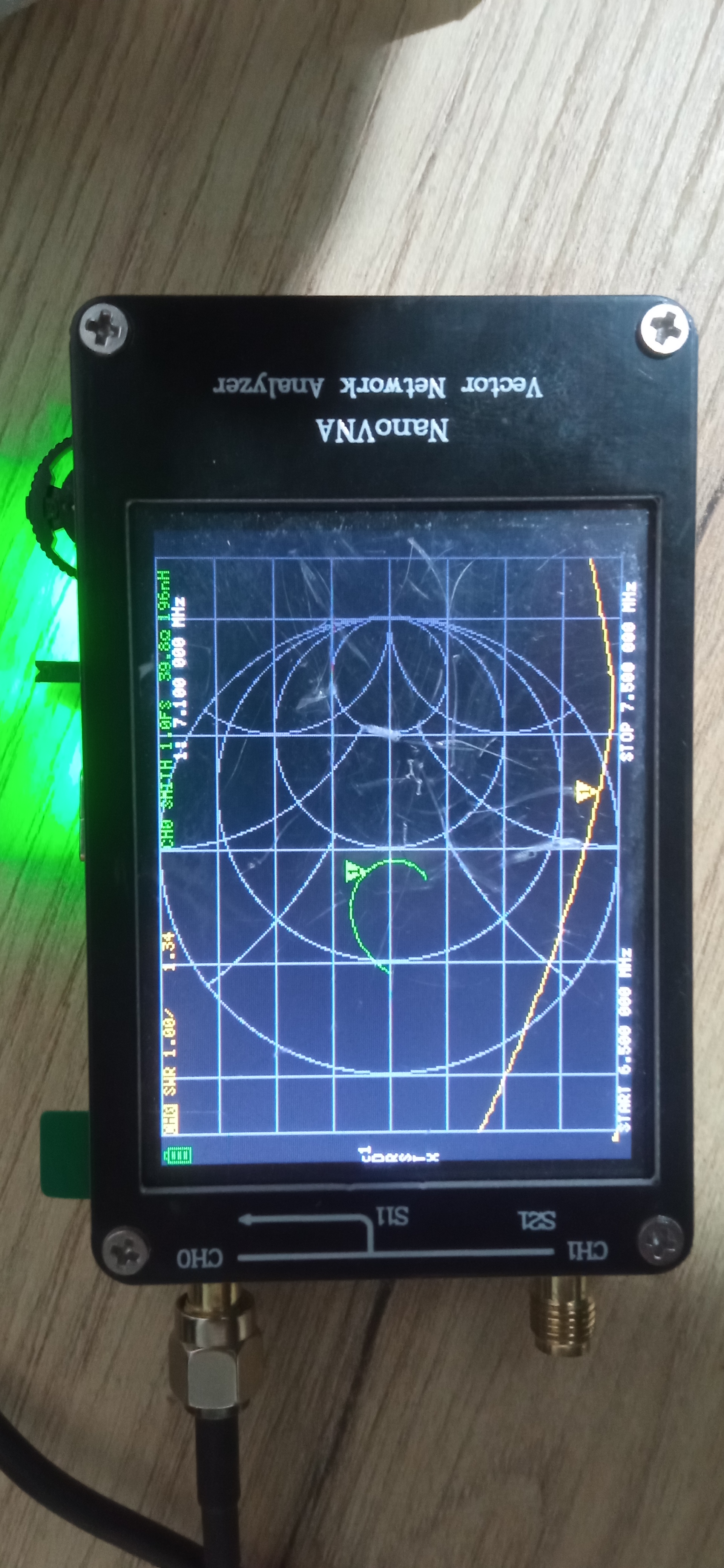 ROE 1.34 con nanovna